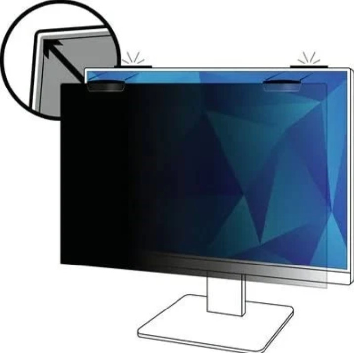 3M COMPLY 23" Magnetic Screen PF230W9EM Privacy Filter Computer Tinted Monitor