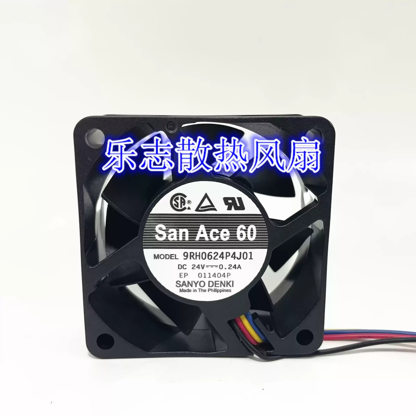 1PCS SANYO 9RH0624P4J01 24V 0.24A 6025 4-Wire Inverter Chassis cooling fan