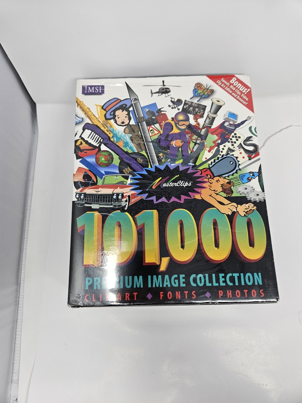 Masterclips 101,000 Premium Image Collection Windows Vintage 1996 Sealed