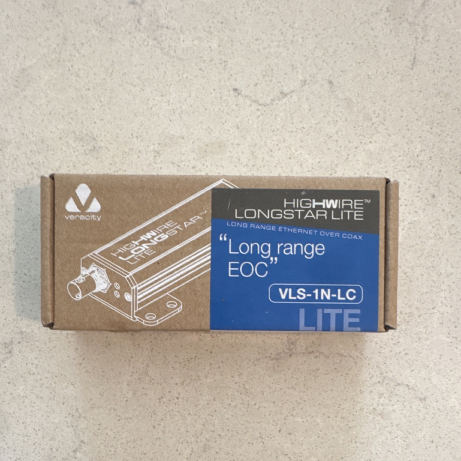 Veracity HIGHWIRE LONGSTAR LITE VLS-1N-LC Ethernet Switch 100 Mbps Fast Ethernet