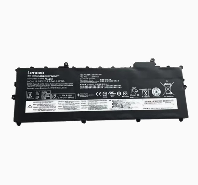 Genuine OEM 57Wh 01AV494 01AV430 Battery for ThinkPad X1 Carbon 2018 G6 KHK US
