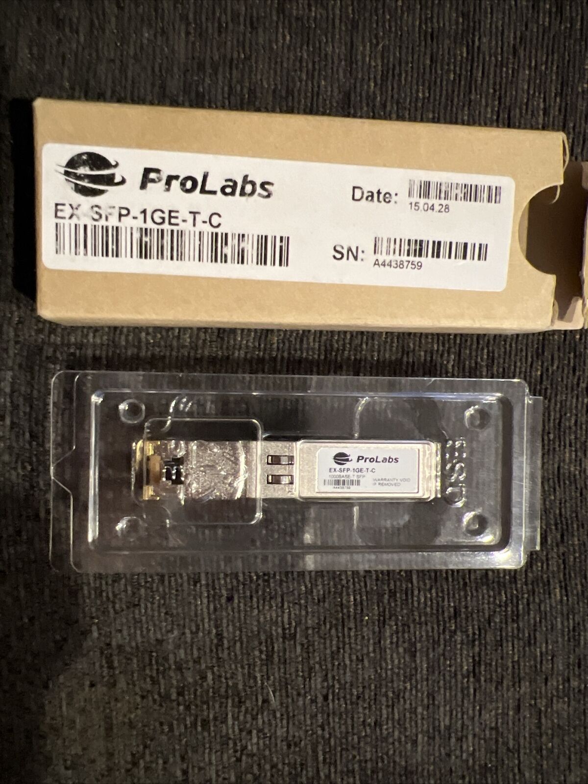 ProLabs | EX-SFP-1GE-T-C | 1000BASE-T SFP Transceiver Module