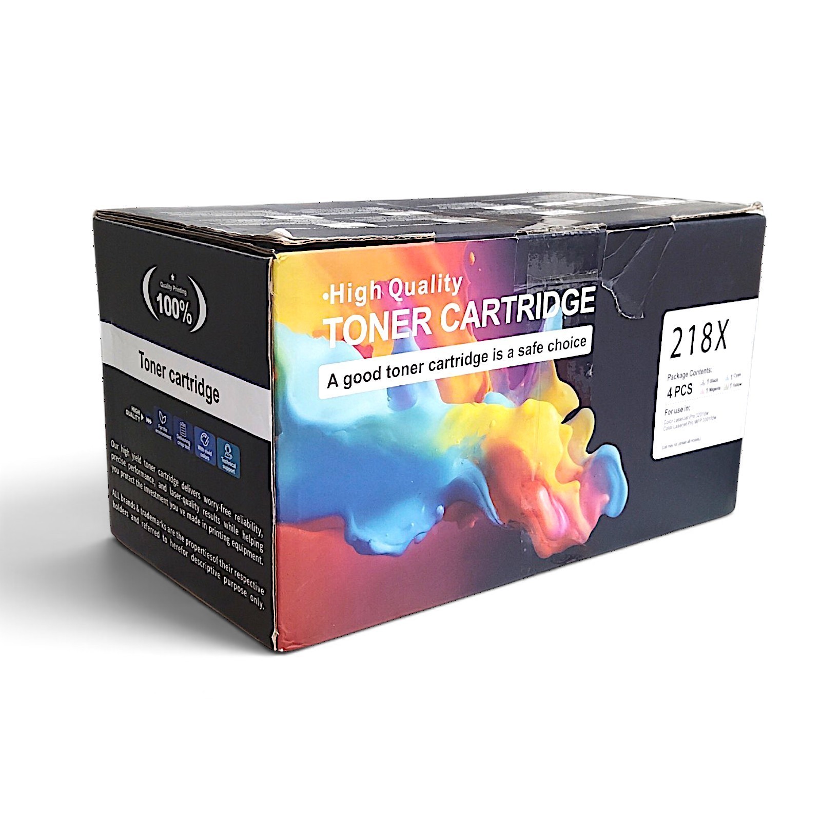 218X Toner Cartridges 4 Pack High Yield 3201dw MFP 3301fdw Toner