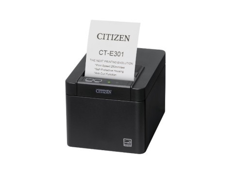 CTE301X3EBX Citizen CT-E301 Printer LAN/USB/Ser POS Printer Thermal Transferdr ~D~