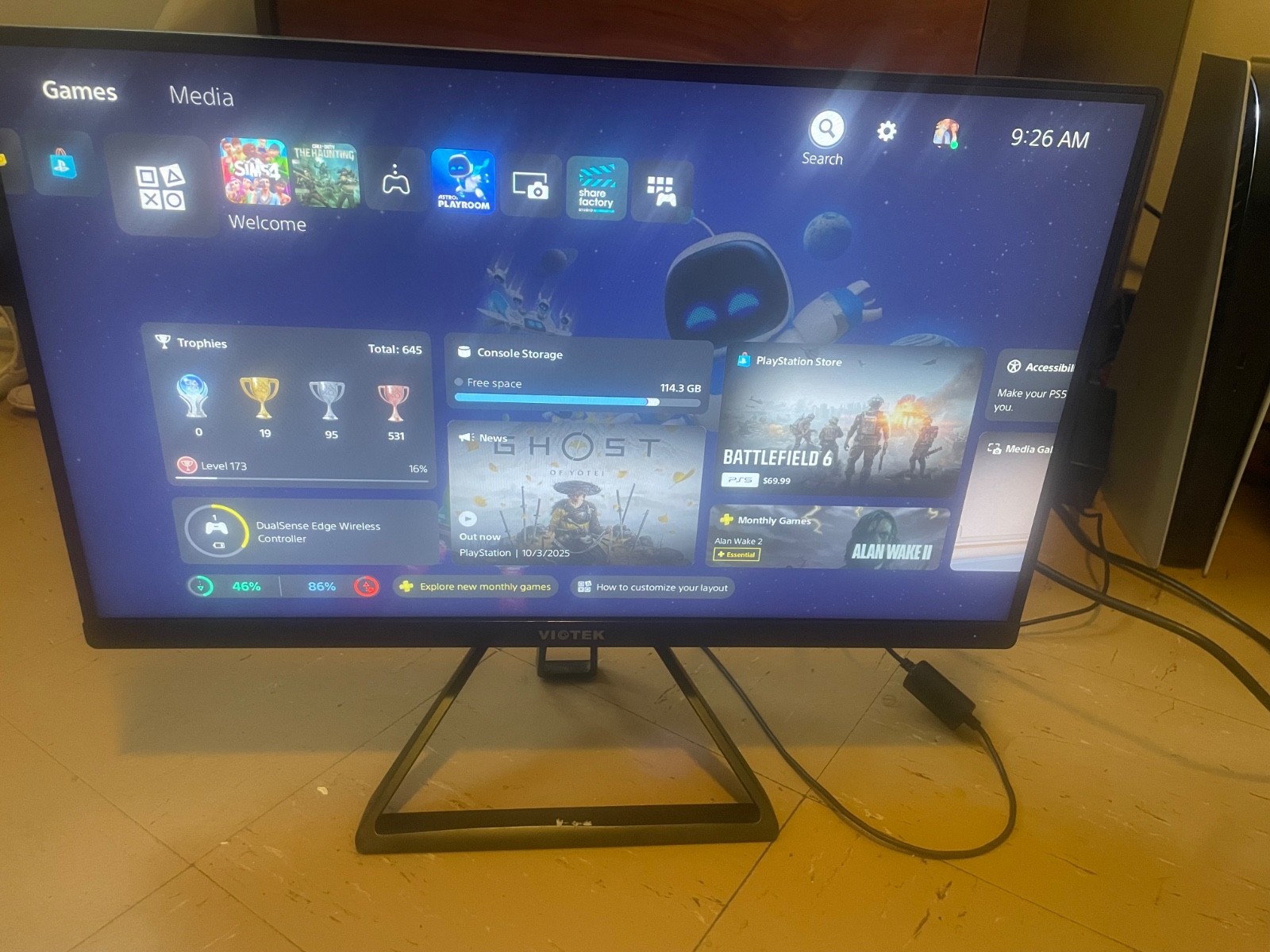 Viotek GFV22CB 22 inch Ultra-Compact Gaming Monitor