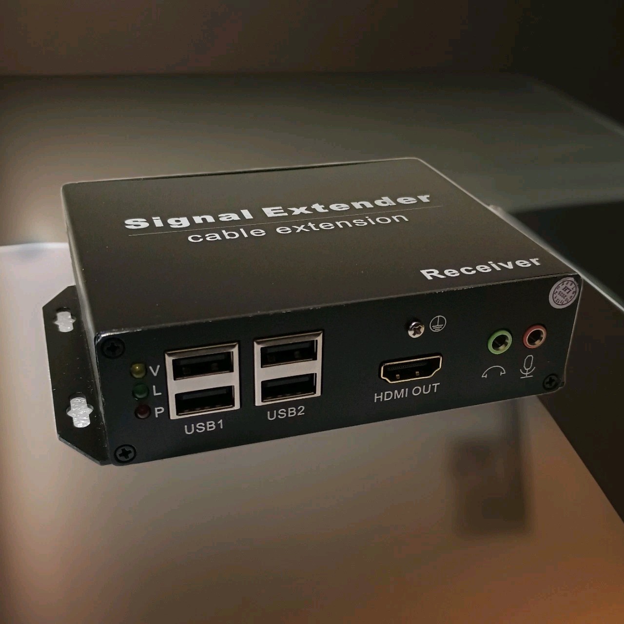 4K HDMI KVM USB Extender With HDMI Loop Out Over Single Cat5e/6/7 *Receiver Only
