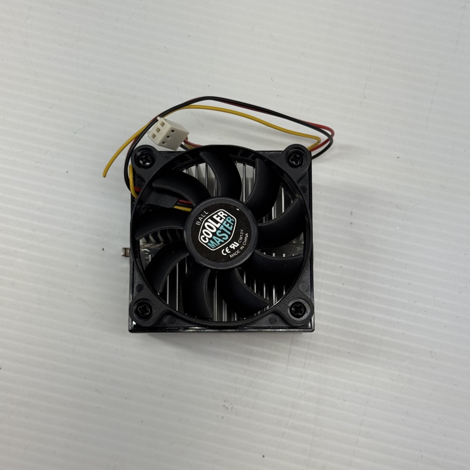 COOLER MASTER 80MM X 80MM CPU COOLER FOR PC DESKTOP P/N:460100F00-548-G 3 PIN