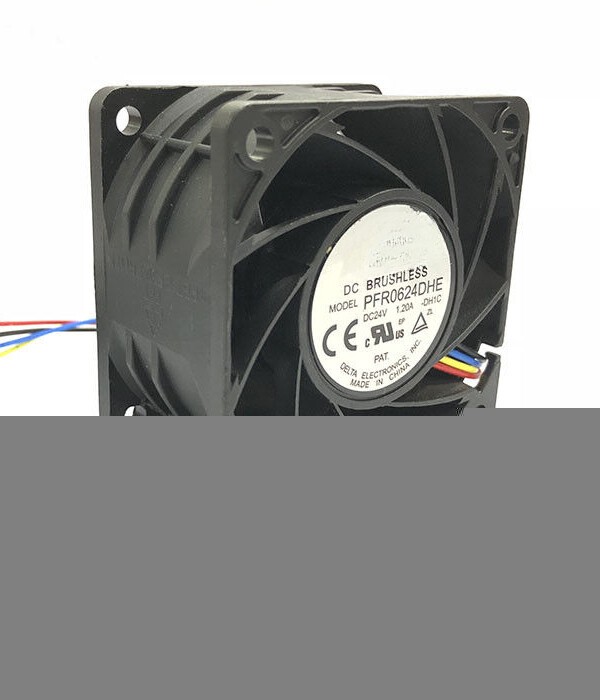 FOR Delta PFR0624DHE 6038 24V 1.20A 6CM 4-wire PM speed regulation cooling fan