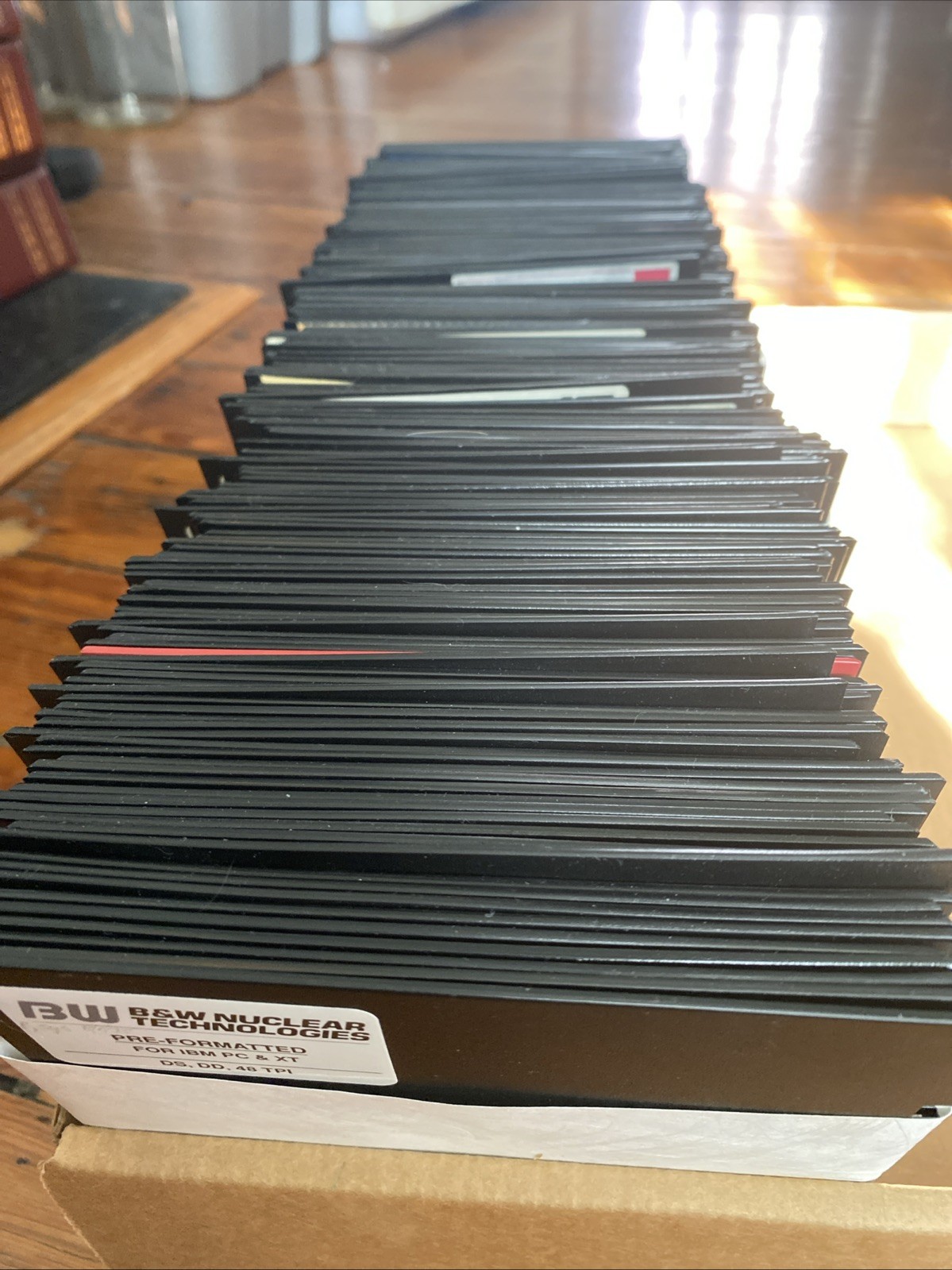 Vintage 1980s 1990s Lot of 175 Used PC Computer 5.25" Floppy Disks  IBM