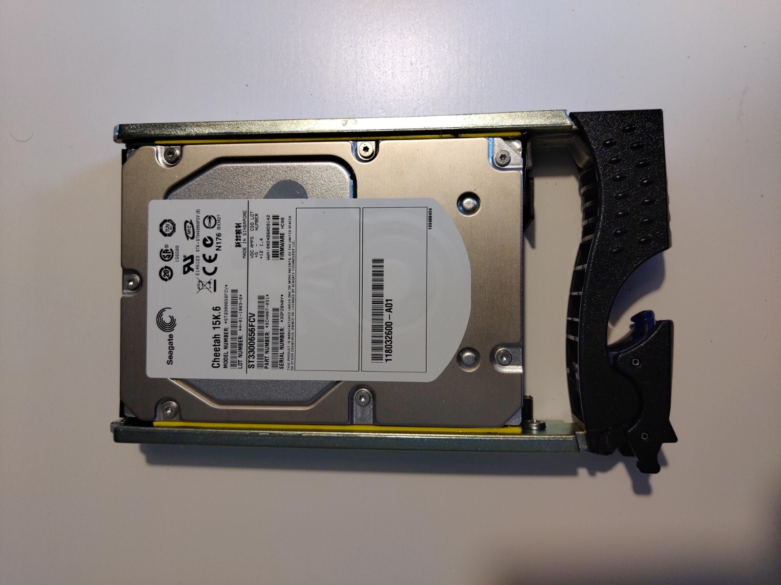 005048848 EMC 300GB 15K FC 4G 3.5" Hard Drive CX3 CX4 ***Pulled***