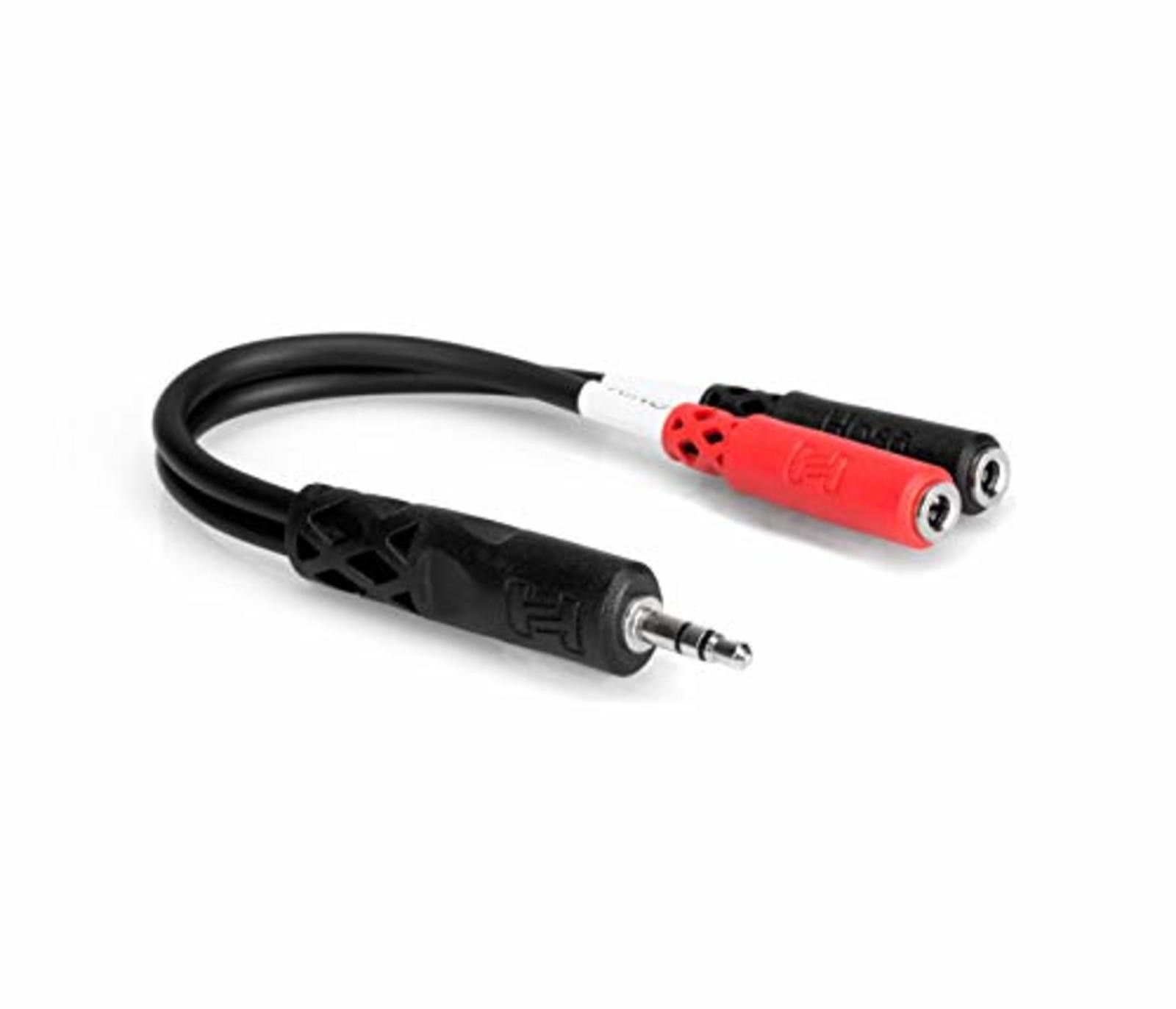 Hosa cable YMM-261 converts stereo mini male monaural female 2 F/S w/Tracking#