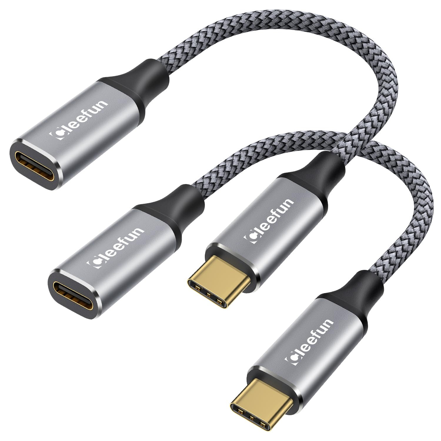 Short USB-C Extension Cable , USB-C Male to Female, 10Gbps Data & 4K
