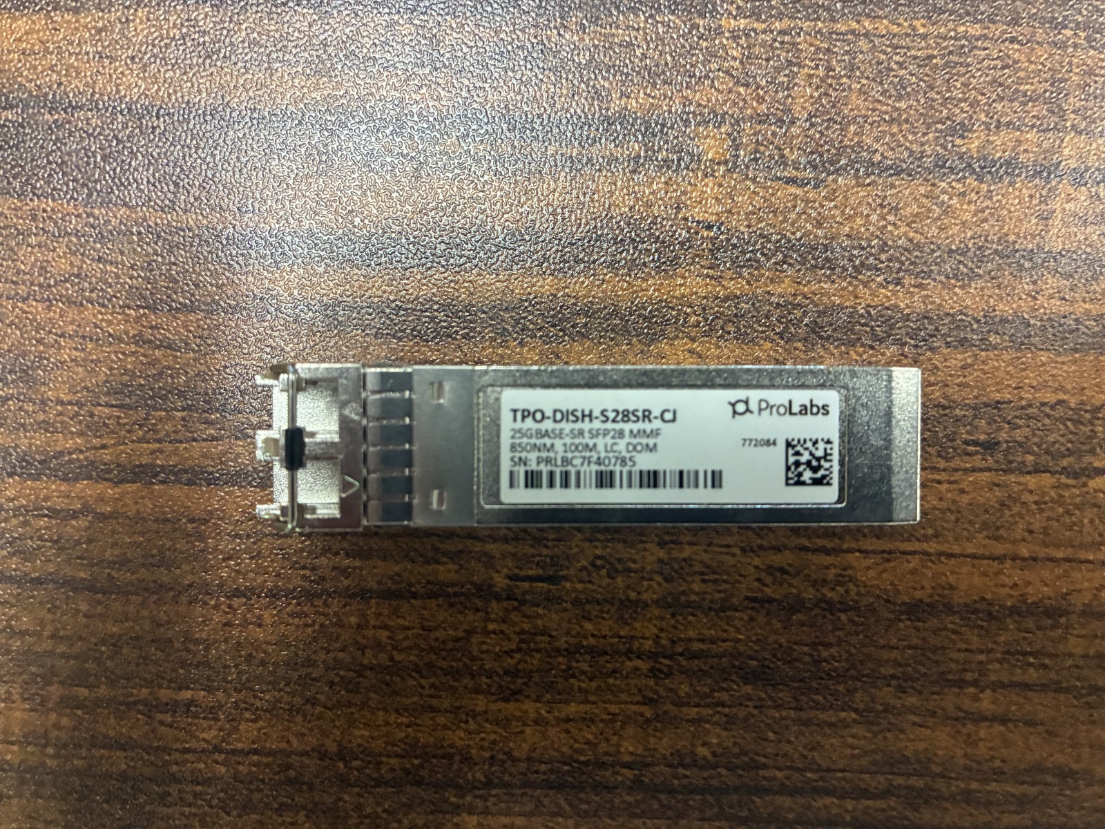 TPO-DISH-S28SR CISCO PROLABS SFP28 25G SR PLV 25GBASE SR 850nm 100m SFP-25G-SR-S