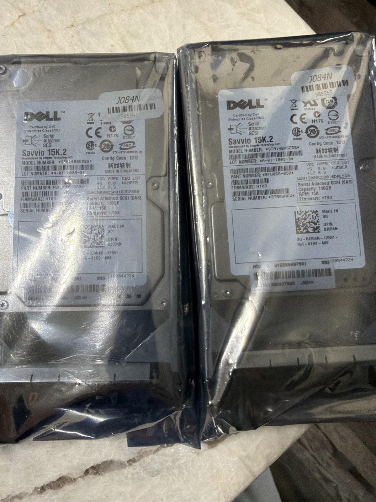Dell Savvio 2.5" 146GB 15K Internal Hard Disk Drive (9SV066-150)