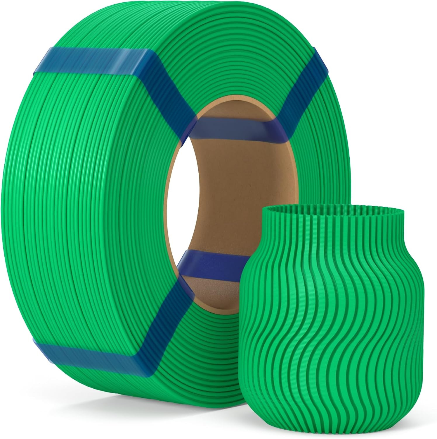 PLA Basic Refill 3D Printer Filament 1.75Mm Green 1KG