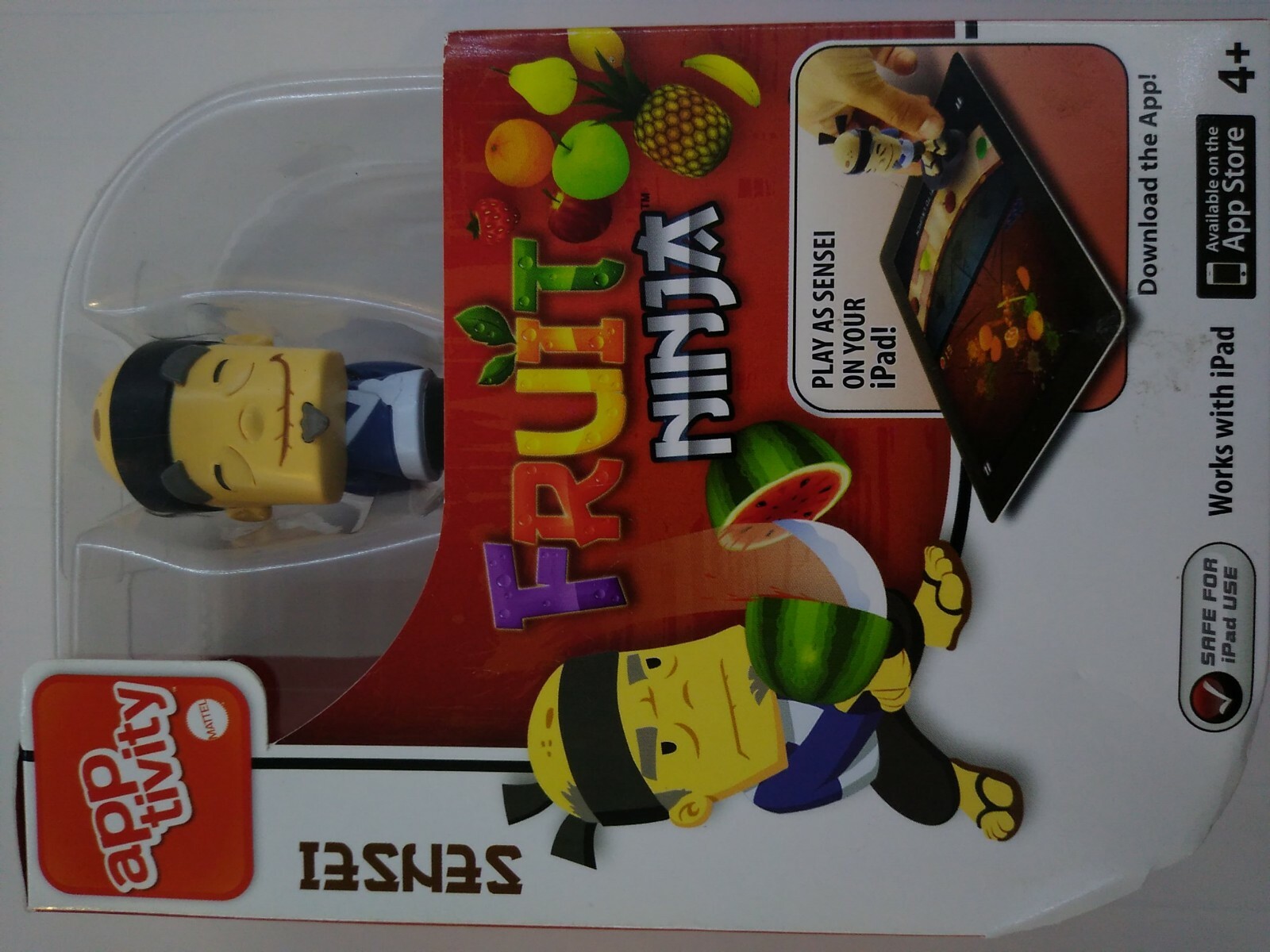 Apptivity Fruit Ninja Sensei works with iPad Mattel
