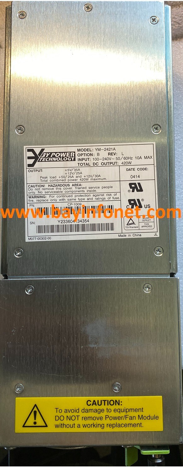 370-5398 371-0108 420W Power Supply For Sun StorEdge 3510/3300