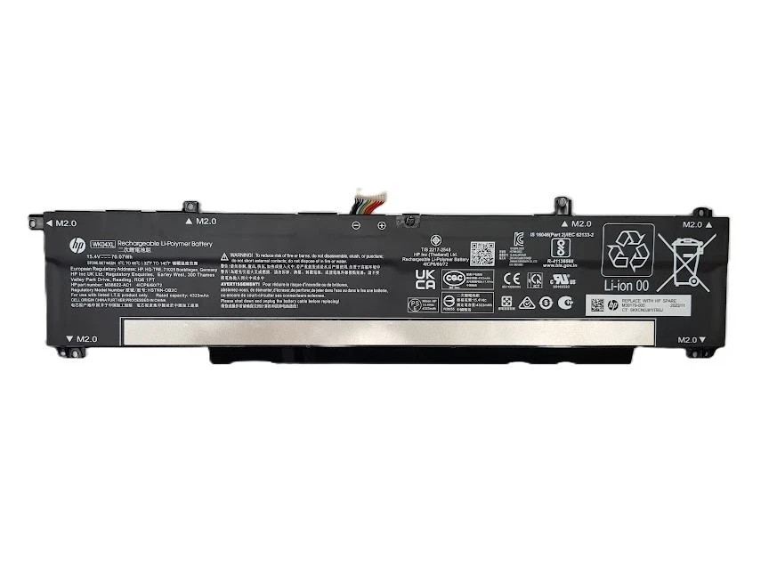 HP Victus 16-R0073CL 15.4V 70.07Wh 4323mAh WK04XL Battery M38822-AC1 OEM Pulled