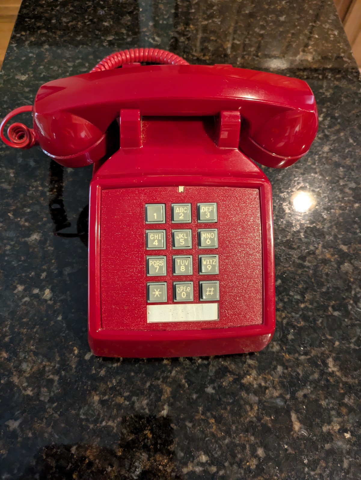 Cortelco Desk Phone w/ Built-In Grandstream HT801v2 ATA + PoE | Clean VoIP RED
