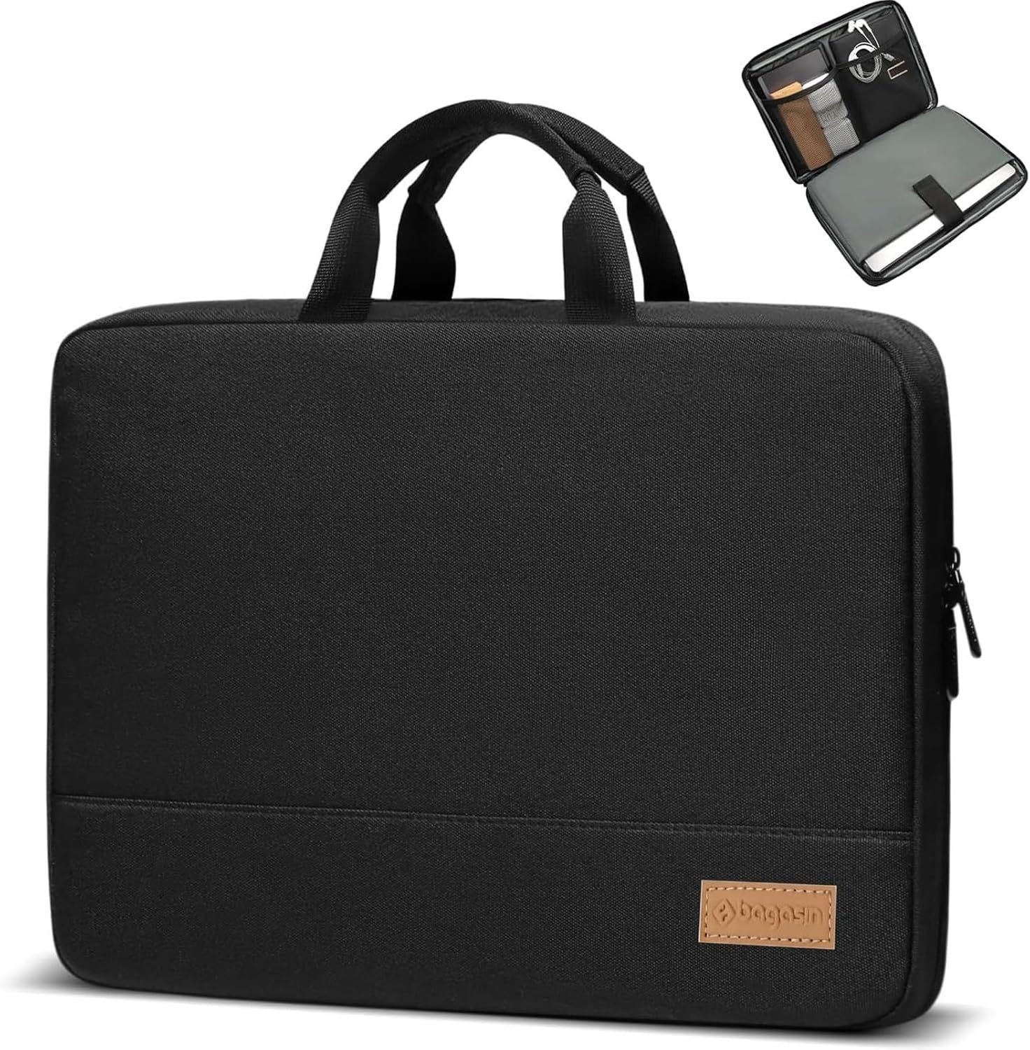 Laptop Sleeve Case 17 17.3 Inch, Slim Water Resistant Cover for HP Dell Lenovo A