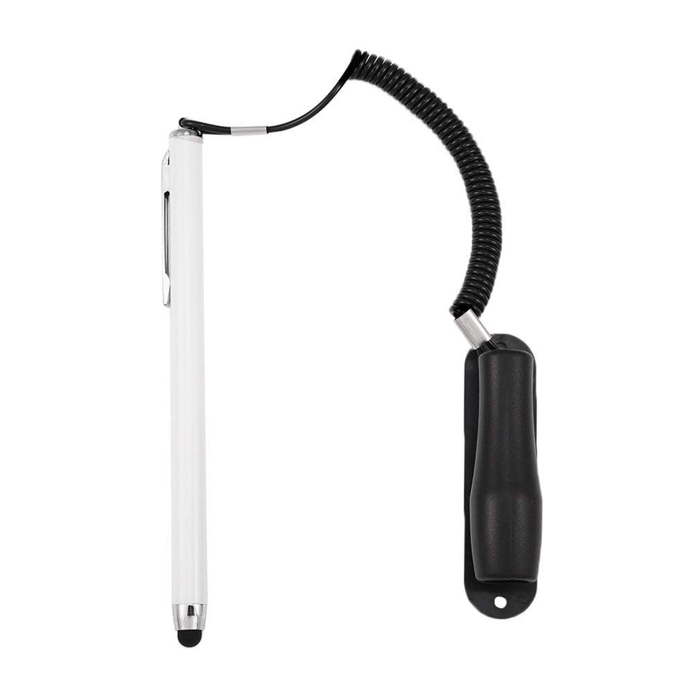 2 PCS Universal Capacitive Touch Screen Stylus Pen Spring Rope Fixing Base