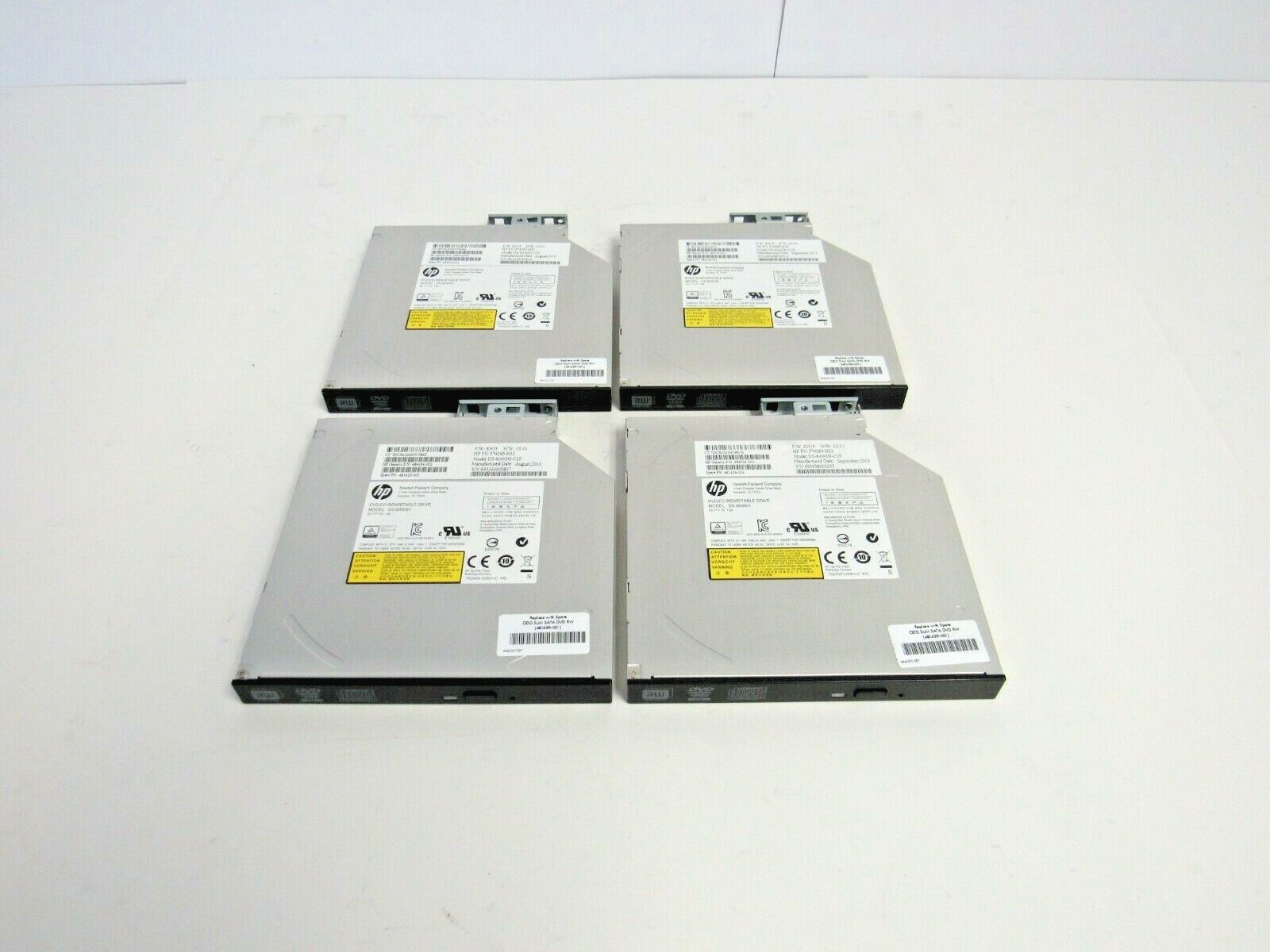 HP (Lot of 4) 481429-001 Internal DVD±RW DL Slimeline SATA Optical Drive    11-4