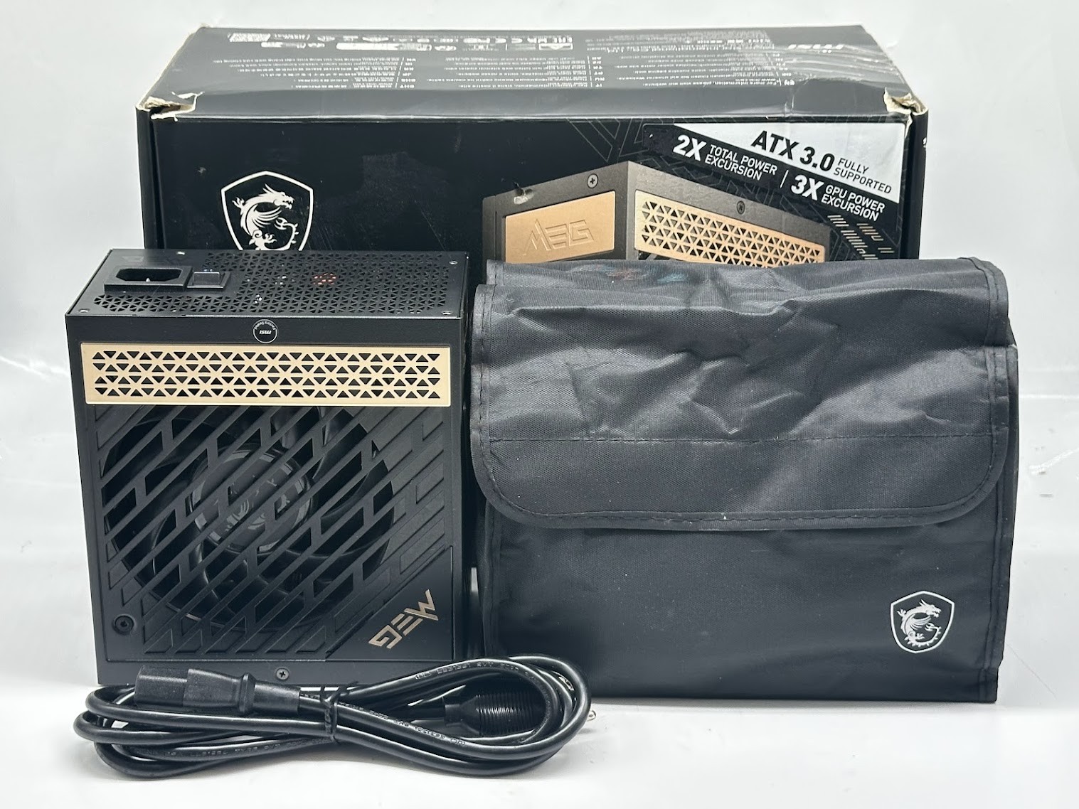 MSI MEG Ai1300P PCIE5 1300 Watt 80 Plus Platinum ATX Fully Modular Power Supply