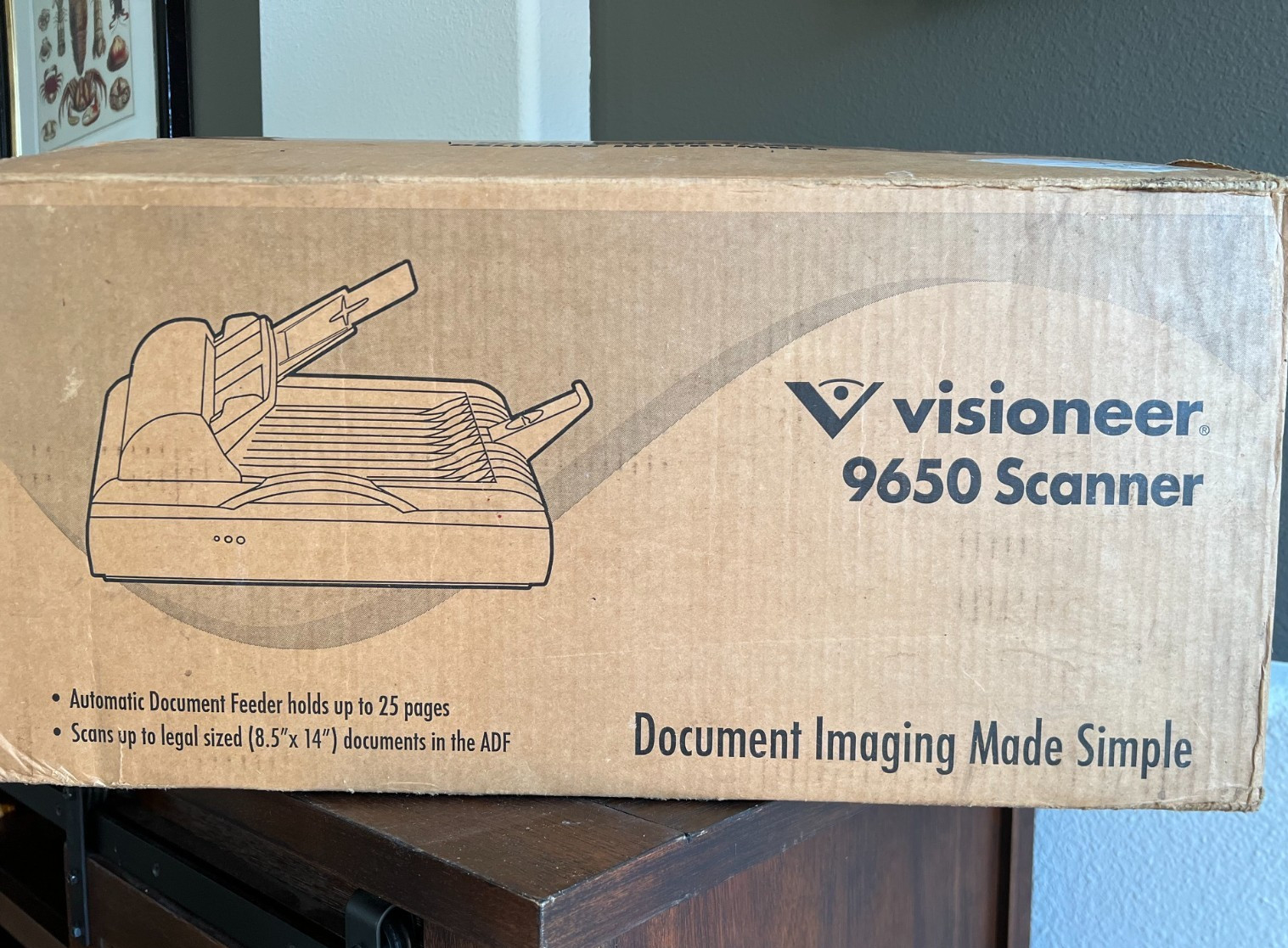 Visioneer Patriot 9650 Scanner  NEW OPEN BOX