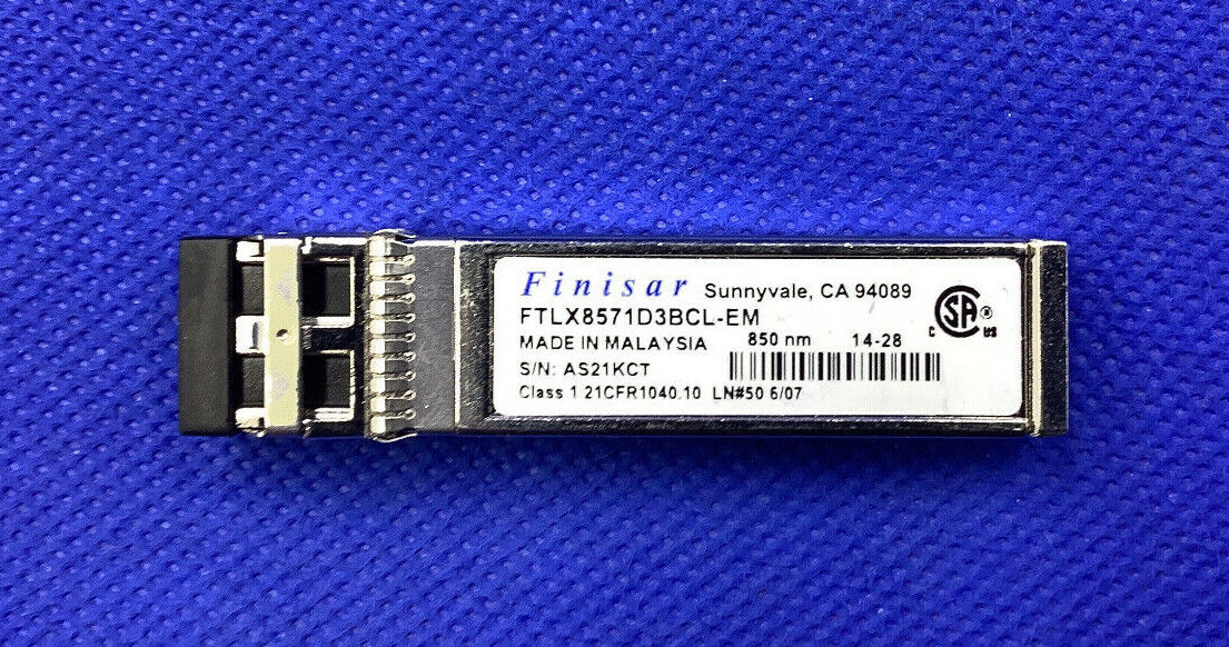 FTLX8571D3BCL-EM  FINISAR 10GB SFP+ Optic Transceiver