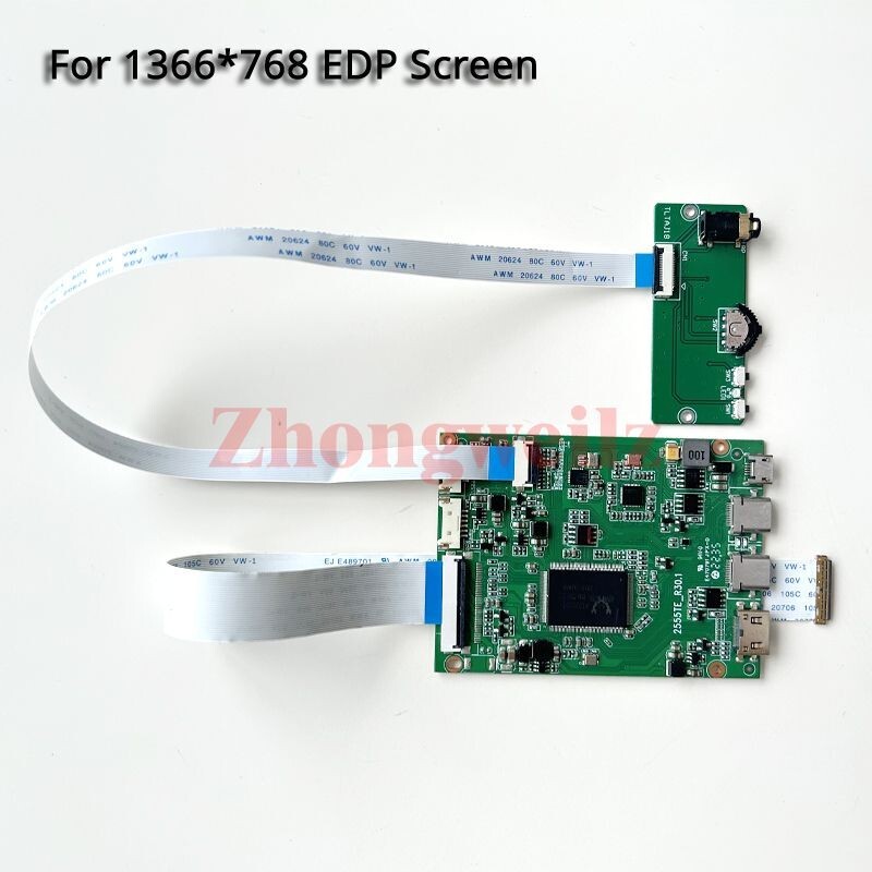 For B156XW04 V.7/V.8 TYPE-C EDP 30-Pin 1366x768 Mini-HDMI Screen Drive Board Kit
