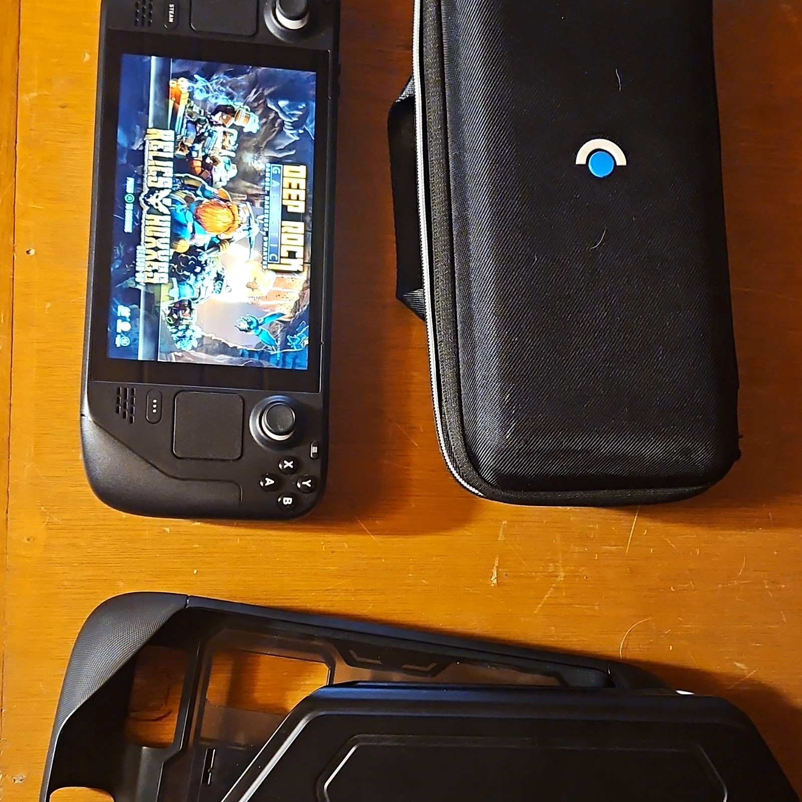 Valve Steam Deck + Hard And Soft Case 256gb Near Mint No Refunds