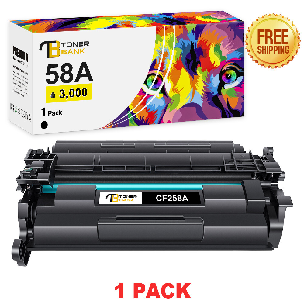 CF258A Compatible With HP 58A Toner LaserJet Pro M404n MFP M428dw (No Chip) LOT