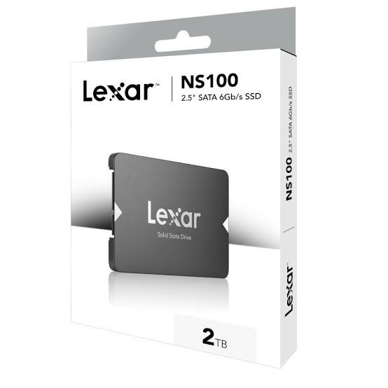Lexar NS100 2TB S100 2.5" SATA III Internal SSD Gray