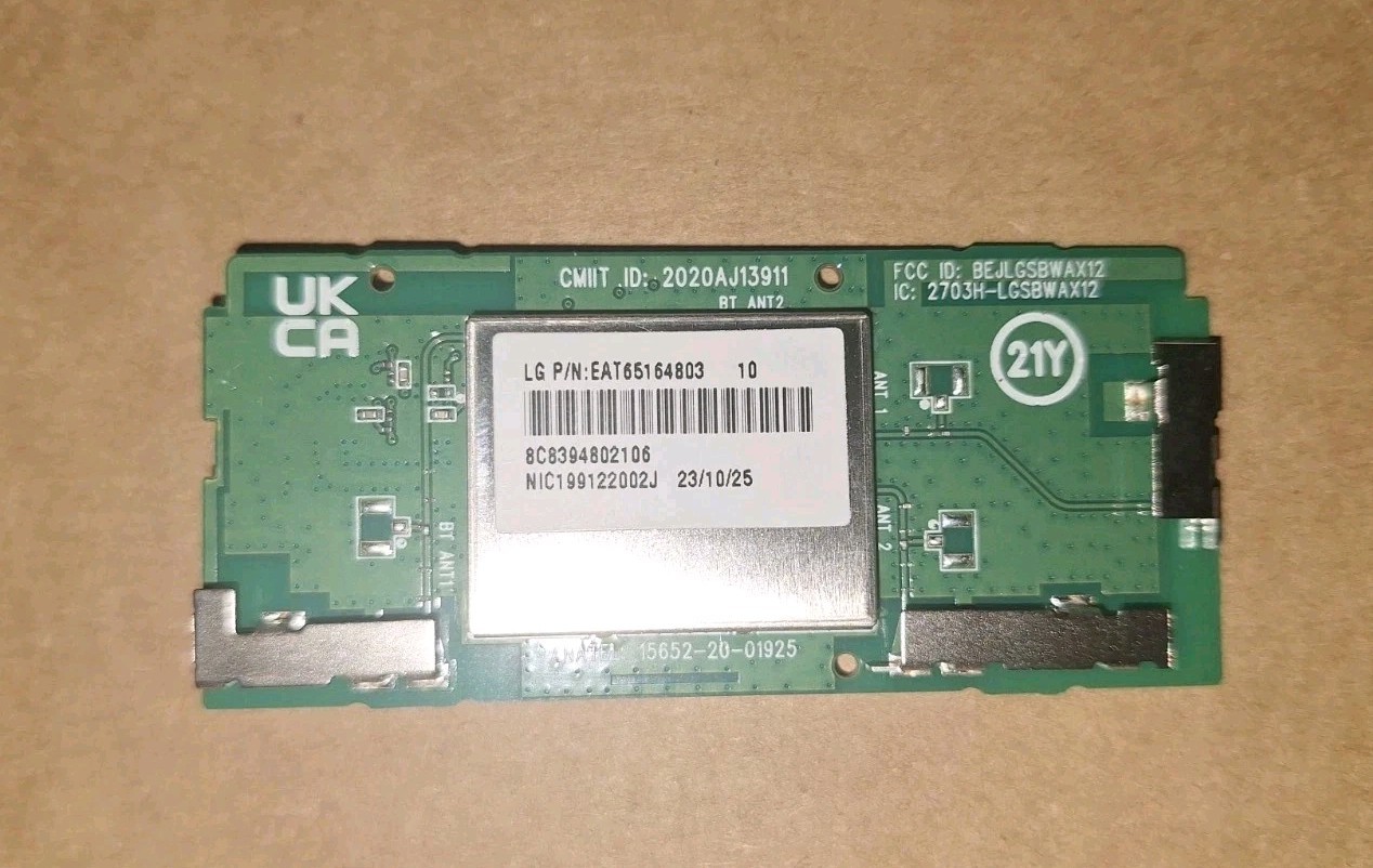 NEW  EAT65164803 - Module, Wifi Bluetooth Module 