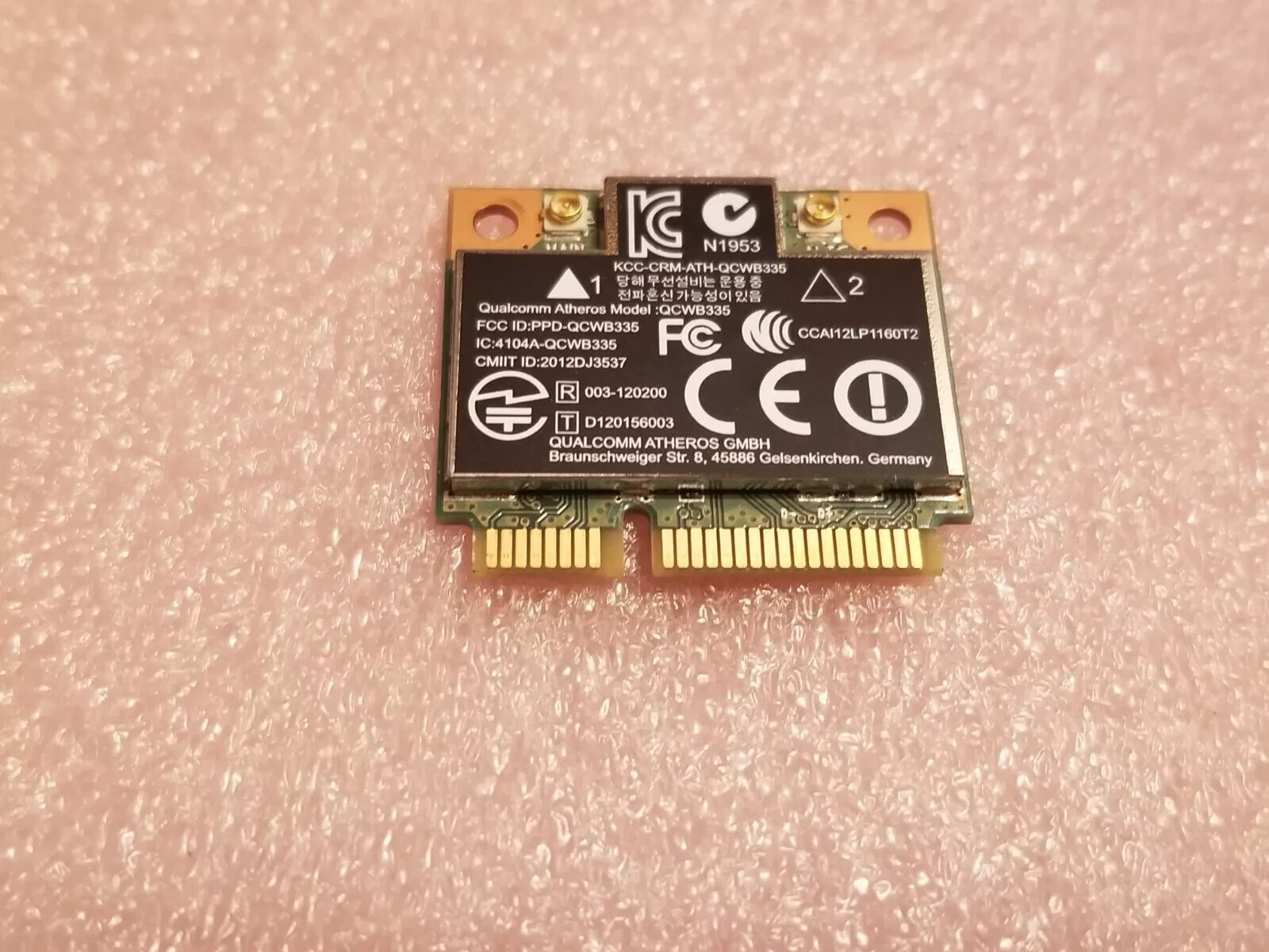 733476-005 733476-001 733268-001 HP WIRELESS BLUETOOTH 4.0 CARD  X360 13-A