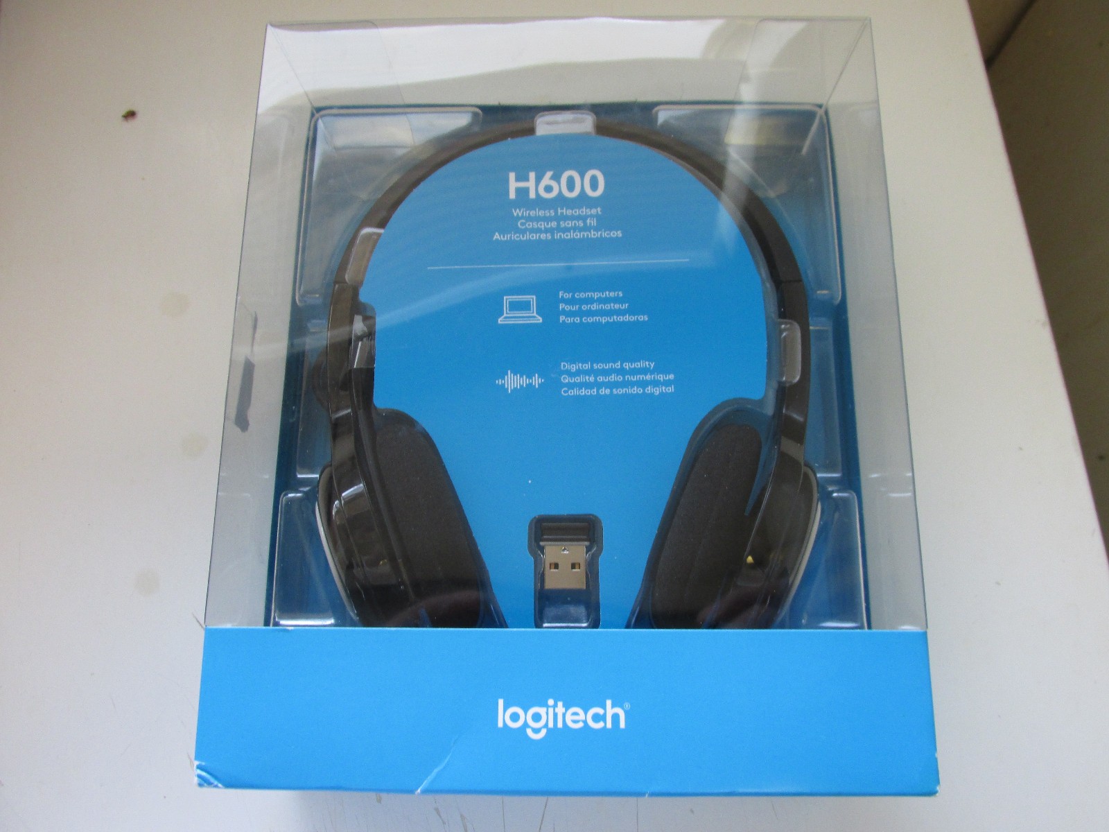 Logitech H600 Wireless Headset BRAND NEW SEALED Whs3