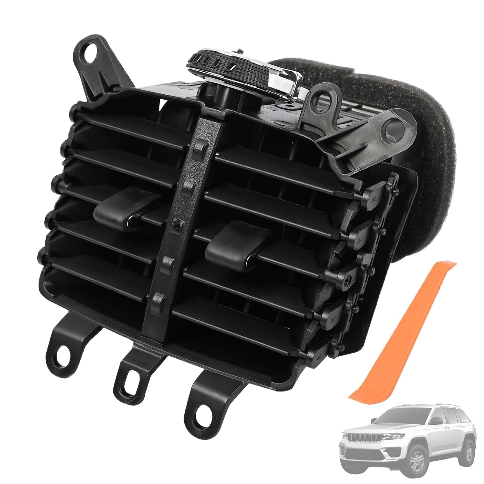 1UJ57DX9AE A/C & Heater Outlet Floor Console Compatible with Jeep Cherokee 20...