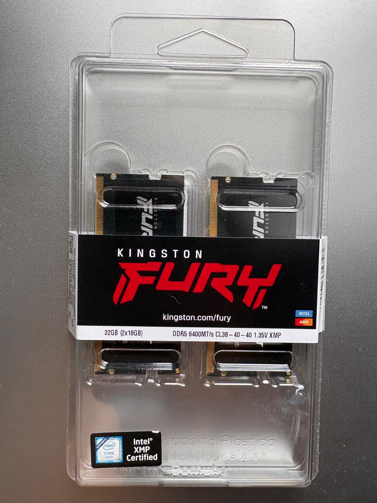 Kingston FURY Impact 32GB (2x16GB) 6400MT /s CL38 DDR5 SODIMM