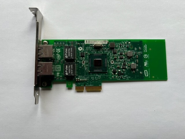 INTEL (R) PRO/1000PT Dual Port Network Card 