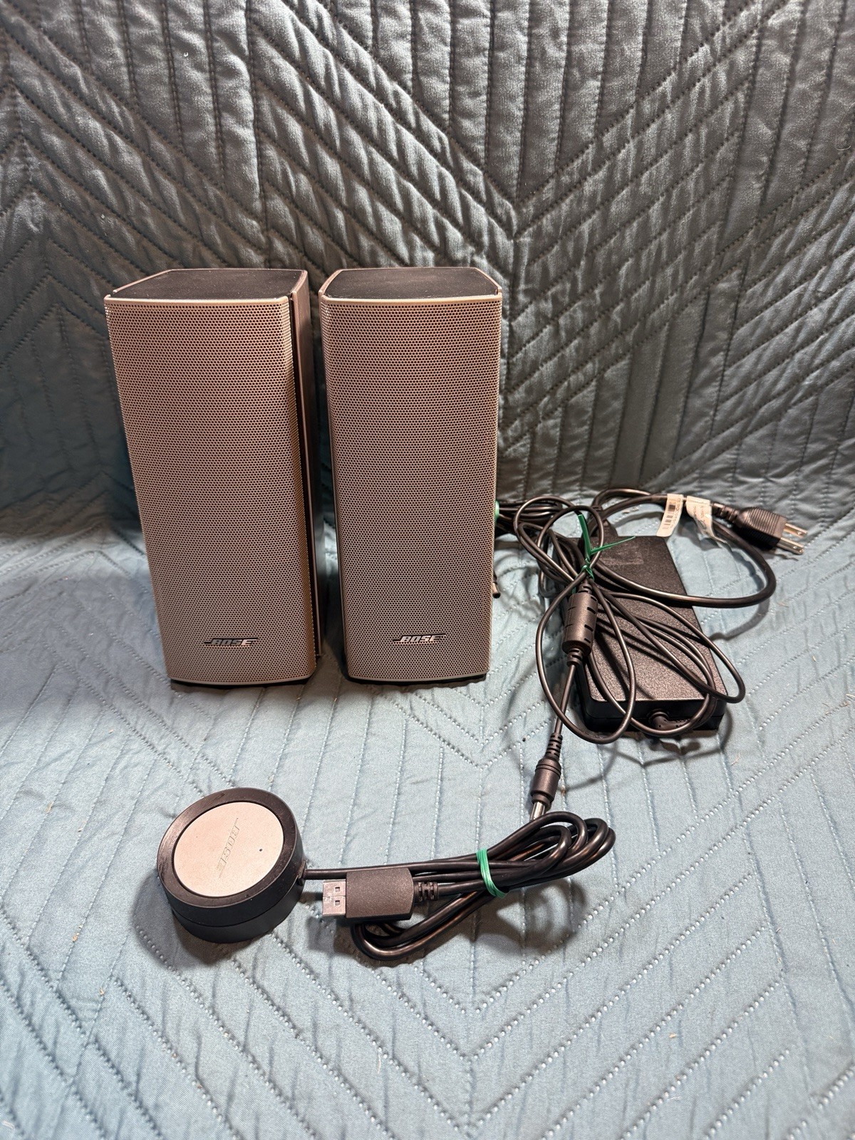 Bose Companion 20 Multimedia Speaker System - Working, All Wires, Control Pod