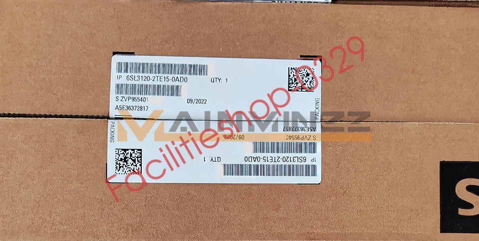 ONE NEW SIEMENS DOUBLE MOTOR MODULE 6SL3120-2TE15-0AD0 6SL3 120-2TE15-0AD0