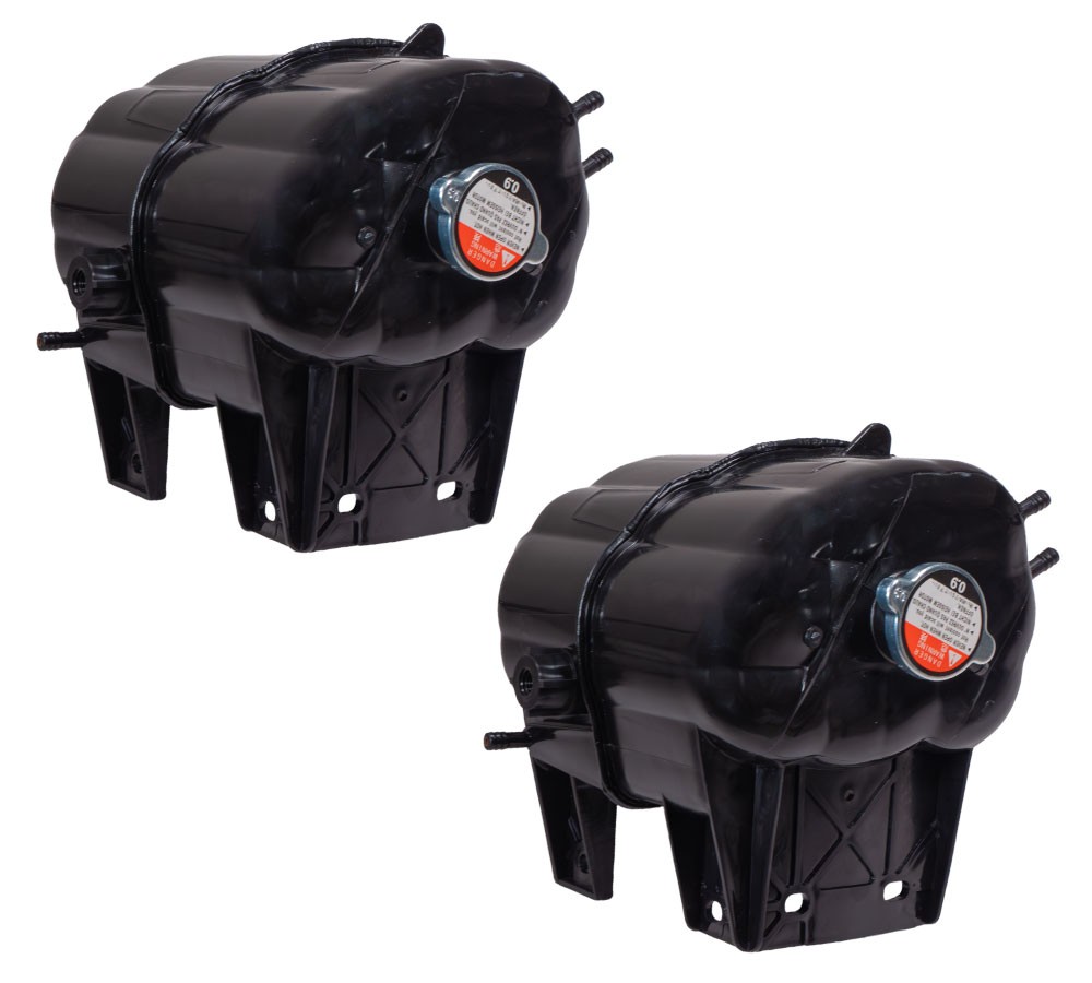 2PK Coolant Reservoir Tank w/Cap Fit for Inte. Replace 2508124C1, 2508124C3