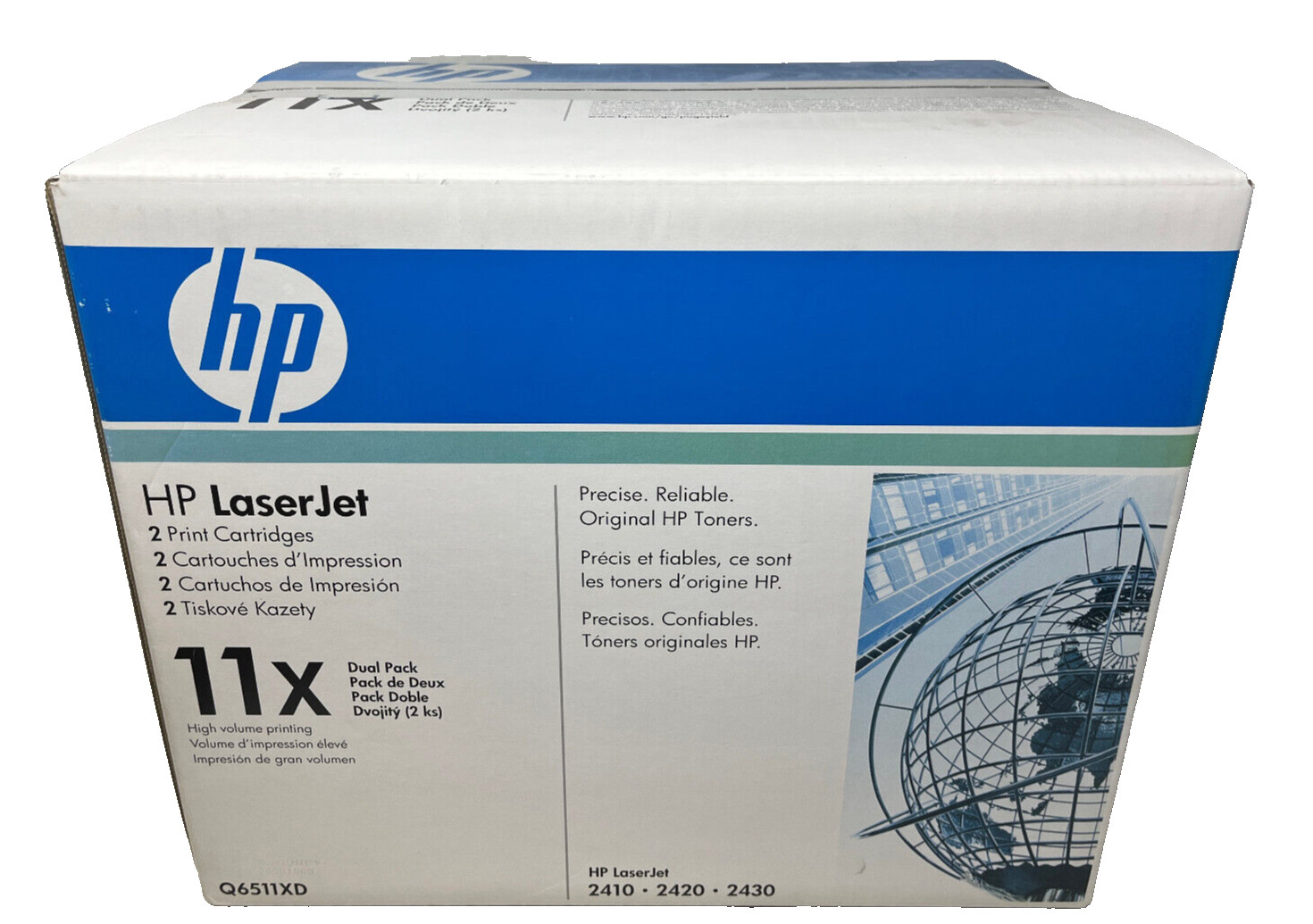 HP Q6511XD 11X GENUINE DUAL PACK LASERJET 2410/2420/2430T/2430DN [OPEN BOX]