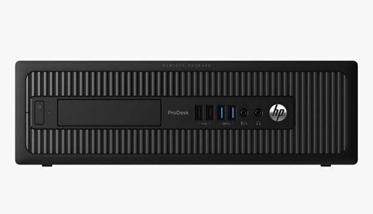 HP ProDesk Desktop PC for Office, Black, DisplayPort VGA Serial USB 2.0 RJ-45