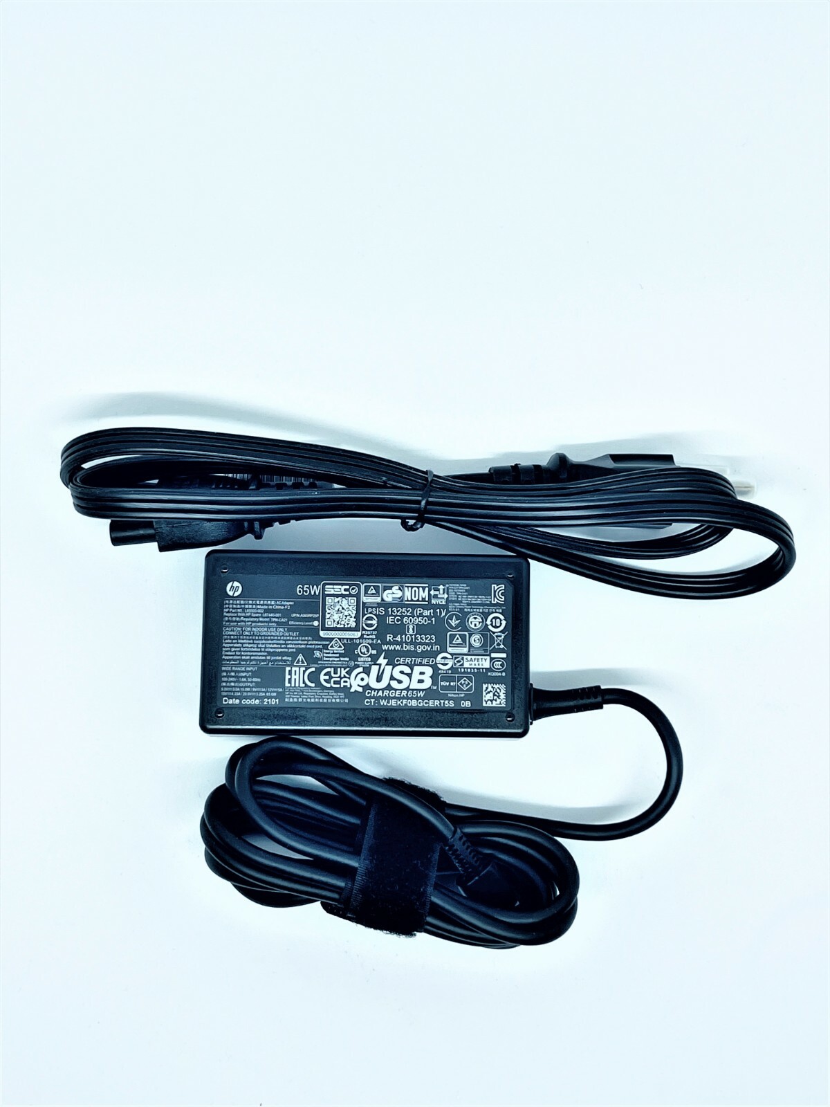 Original NEW Charger AC Power Adapter for HP 65W L67440-001, TPN-CA21