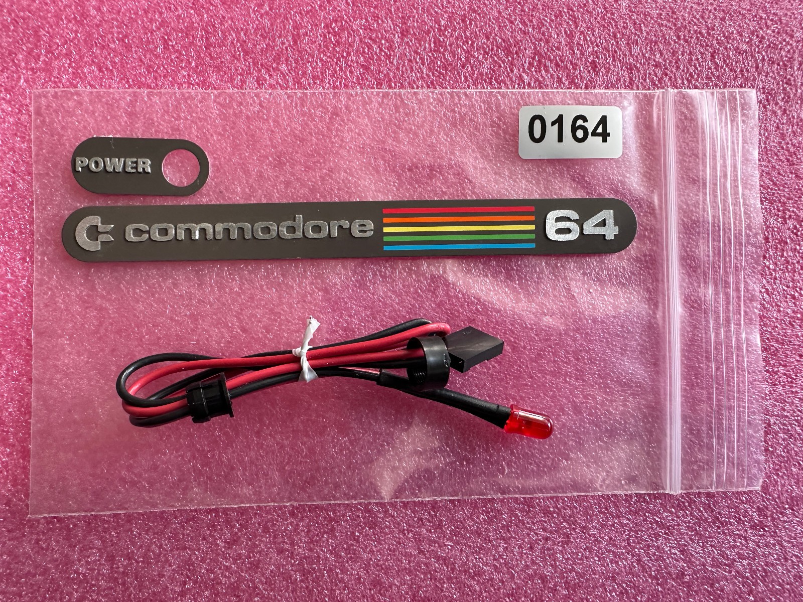 Commodore 16 Color Label Decal, Sticker, Badge, Logo, #0164