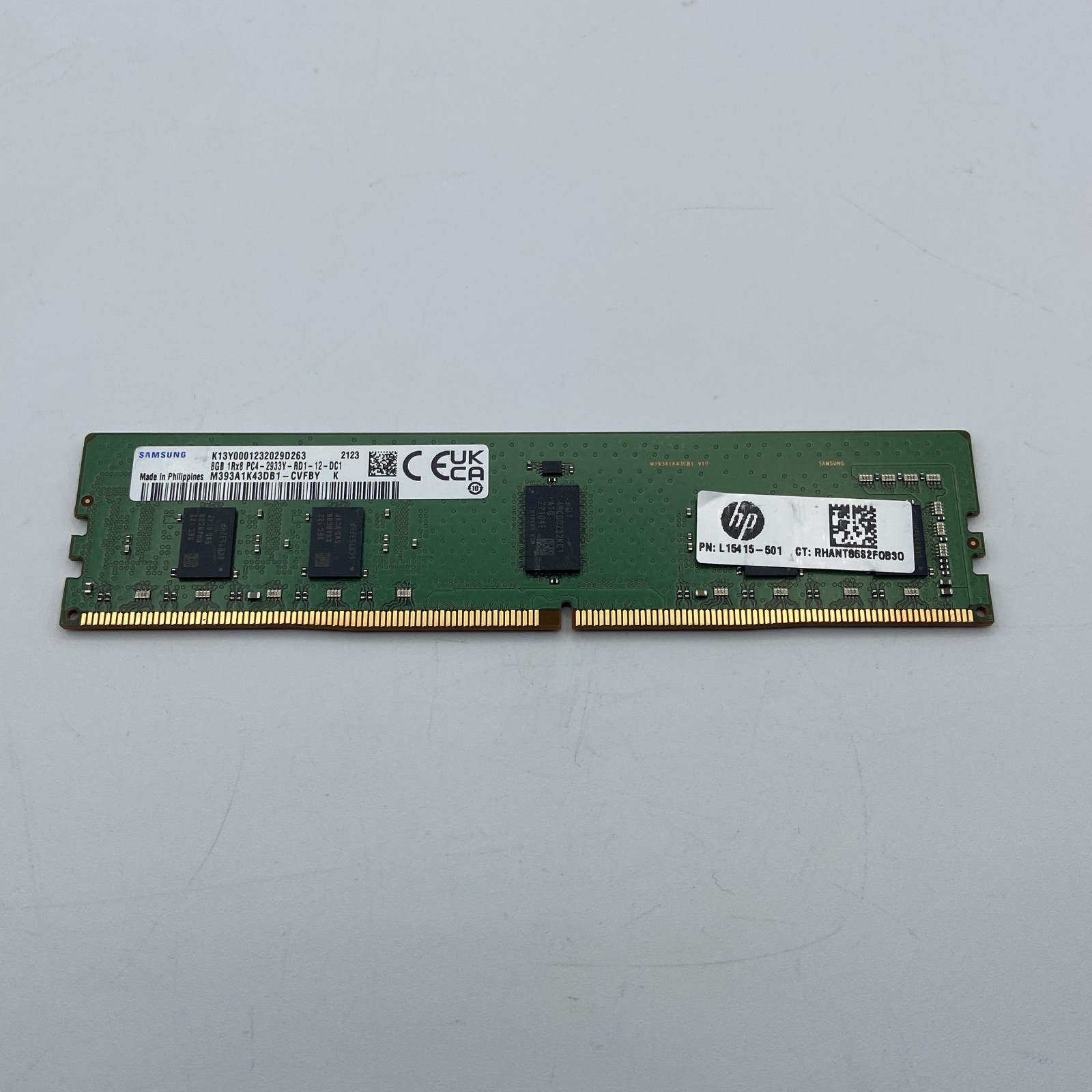 Samsung 8GB (1x8GB) DDR4 2933MHz PC4-23400 ECC Server RAM M393A1K43DB1-CVFBY