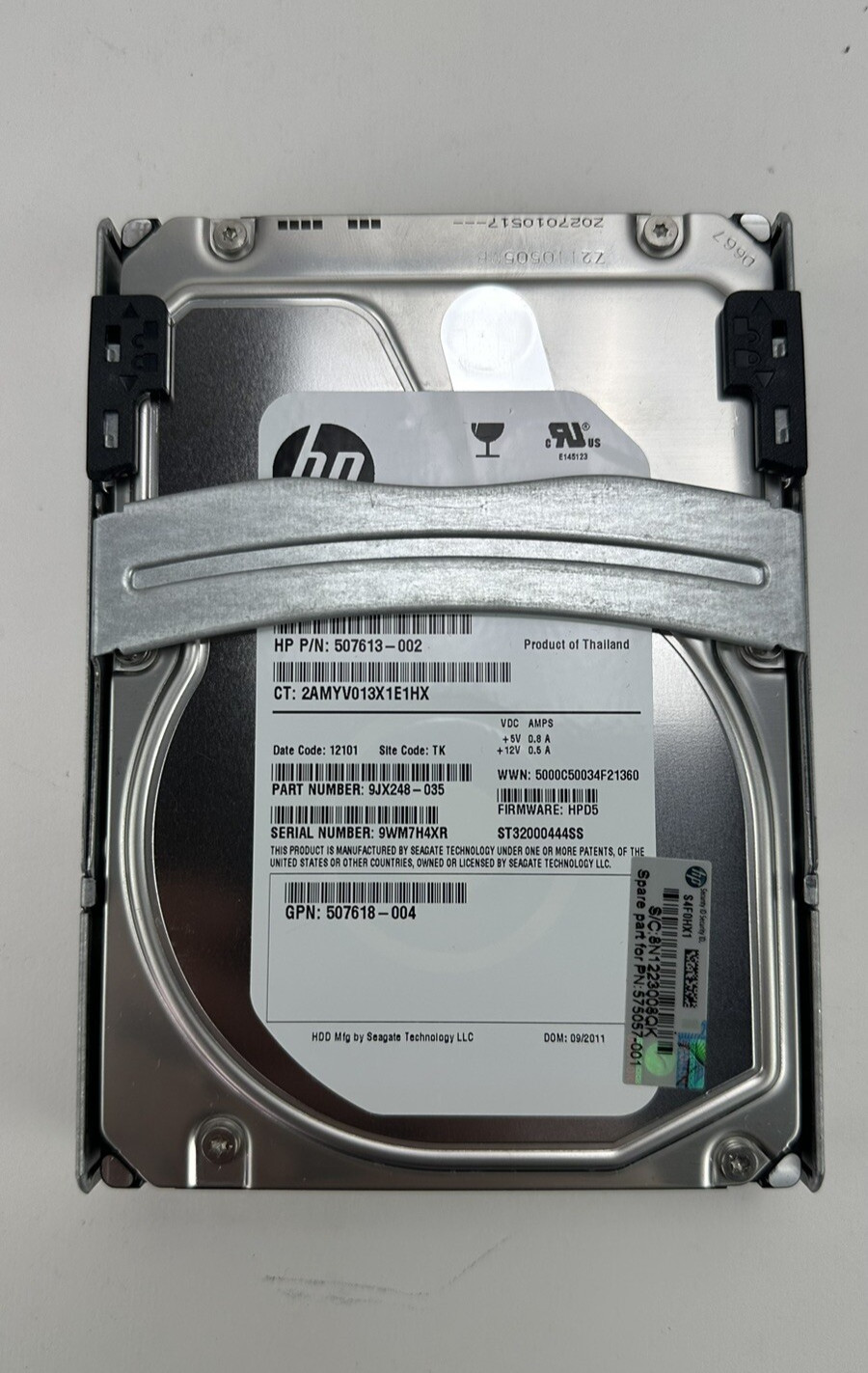 HP Seagate 2TB 7.2k 6G SAS 3.5 LFF HDD Hard Disk Drive 575057-001