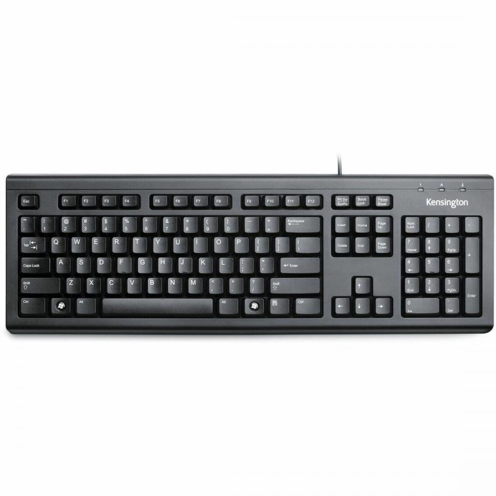 Kensington K72391NA Spill-safe Keyboard USB Slim Profile