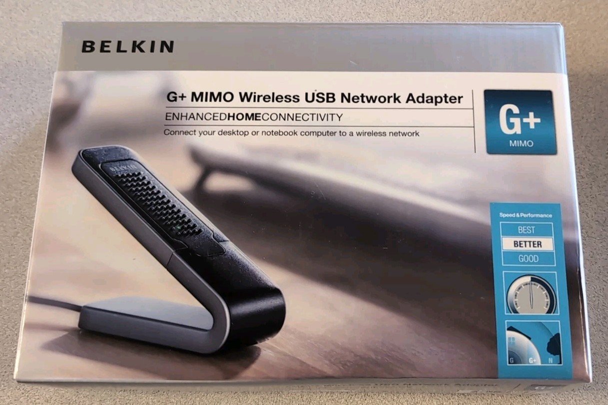 Belkin F5D9050 (722868587843) Wireless Adapter, 
